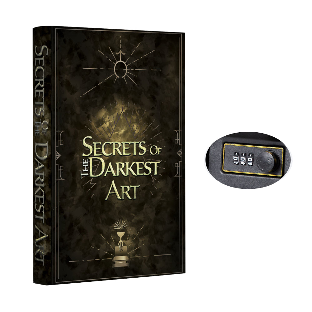 Portable Diversion Book Safe with Secret Compartment (Secrets of the Darkest Art)