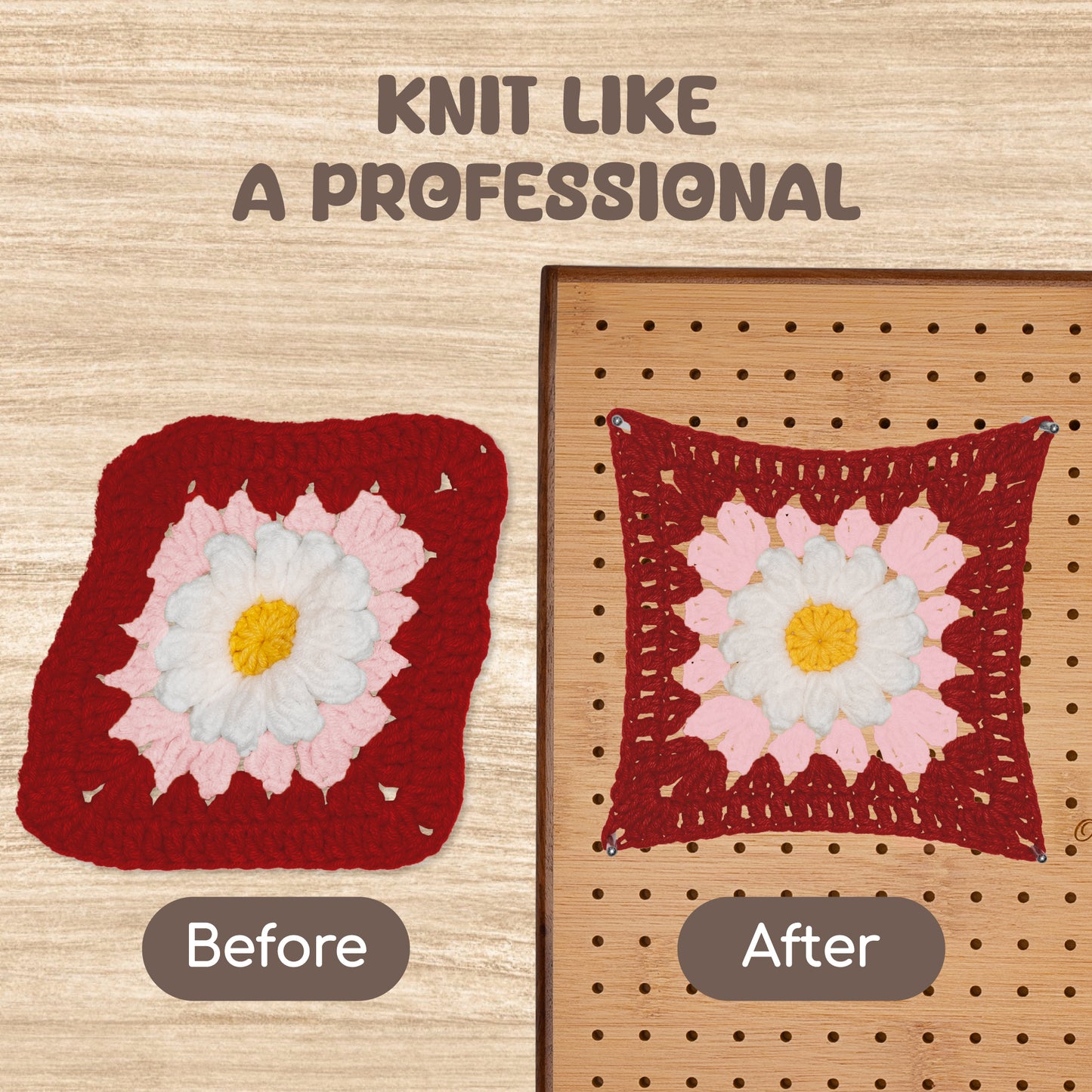 Olikraft Handcraft Wooden Blocking Board