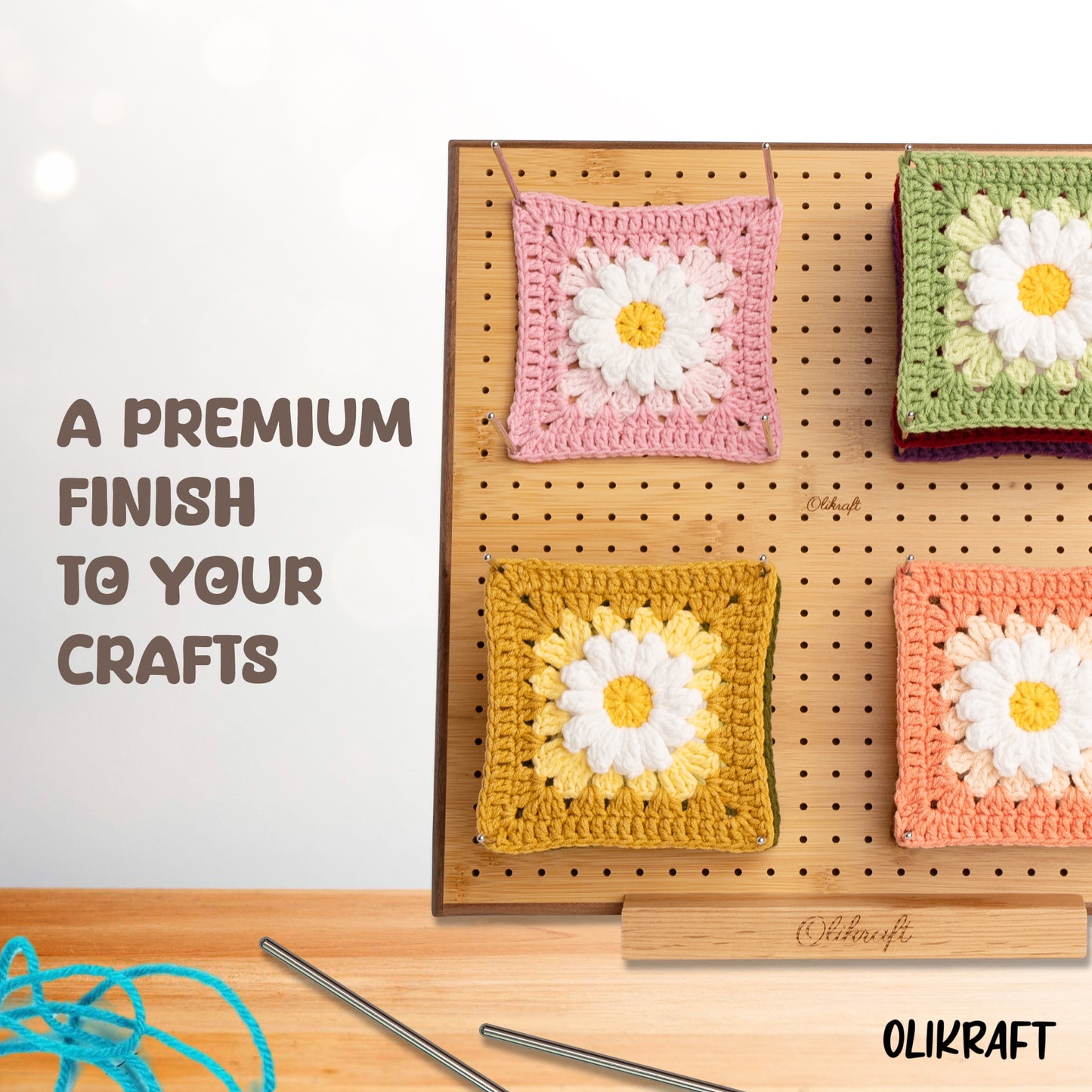 Olikraft Handcraft Wooden Blocking Board