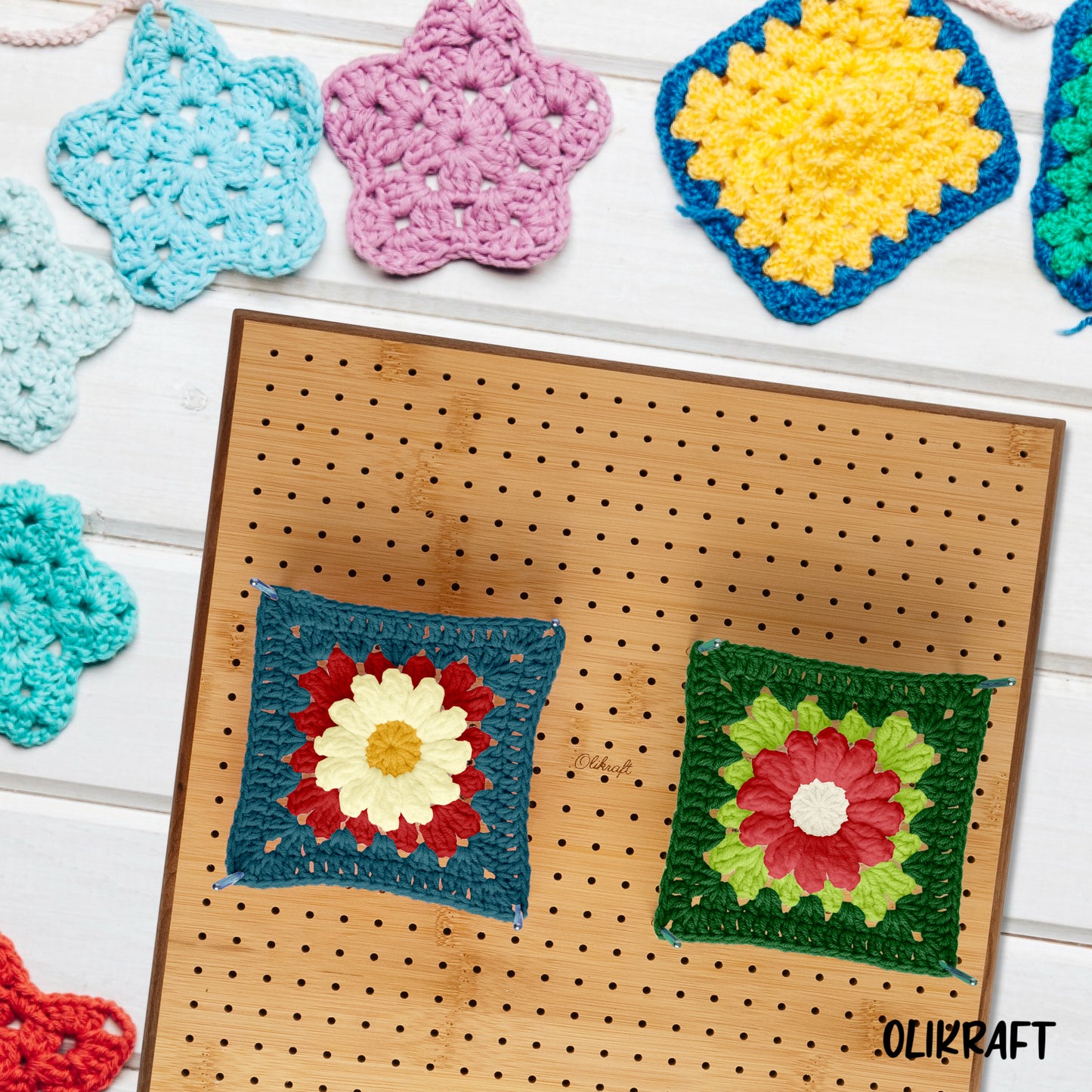 Olikraft Handcraft Wooden Blocking Board