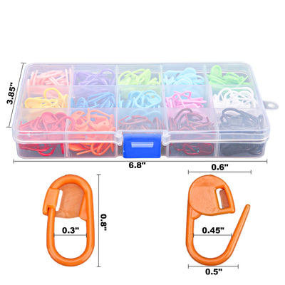 Olikraft Stitch Markers - 300 pcs Set
