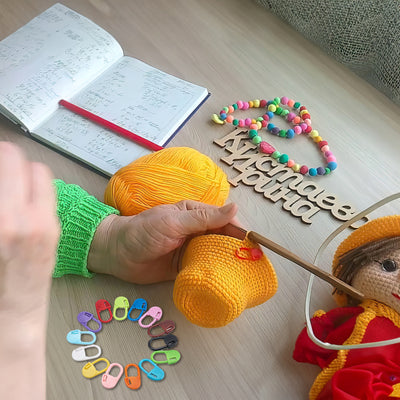 Olikraft Stitch Markers - 300 pcs Set