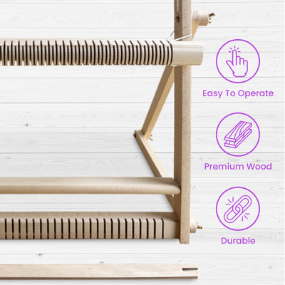 Olikraft Table Weaving Loom - Tapestry Loom for Tapestry Weaving