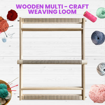 Olikraft Table Weaving Loom - Tapestry Loom for Tapestry Weaving