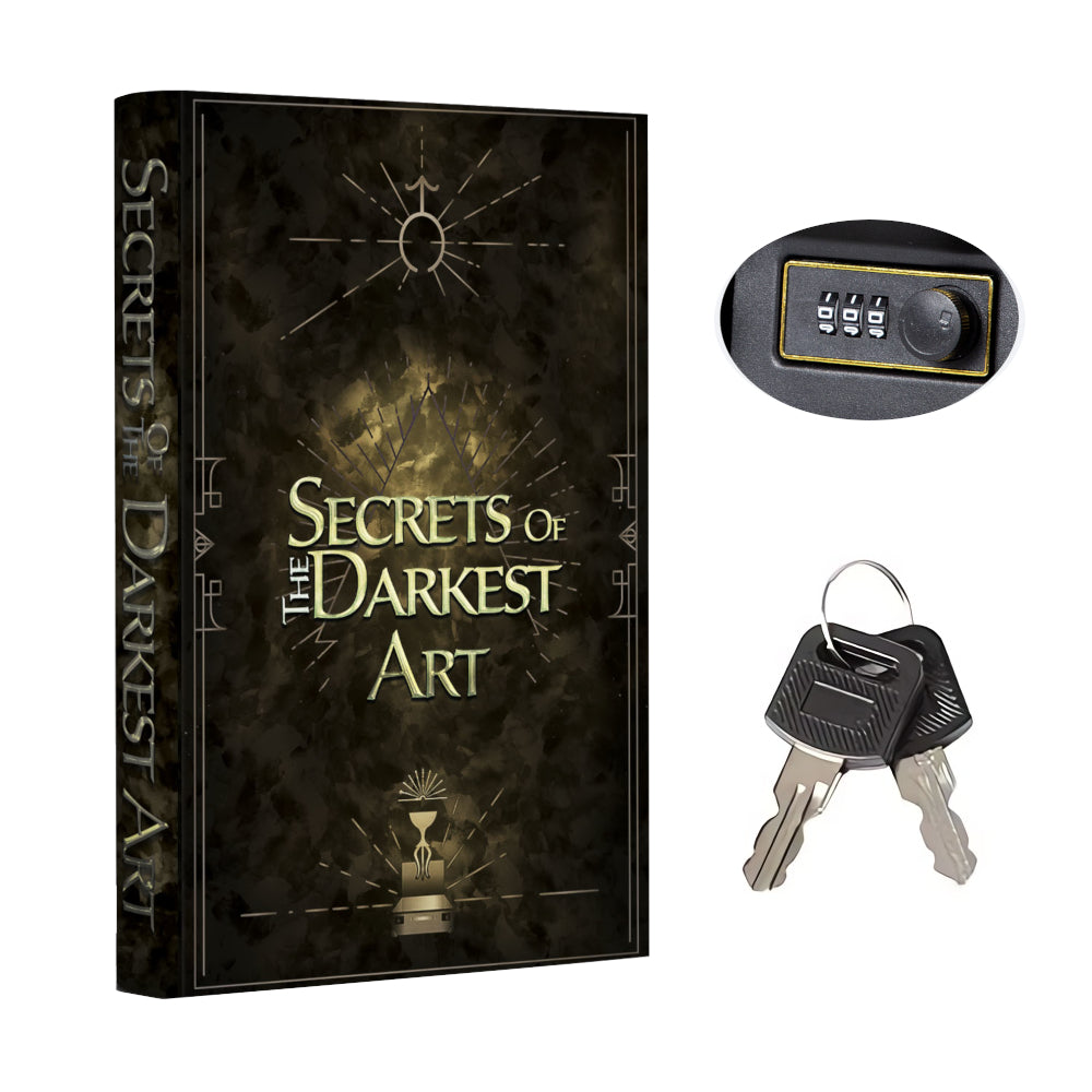 Portable Diversion Book Safe with Secret Compartment (Secrets of the Darkest Art)