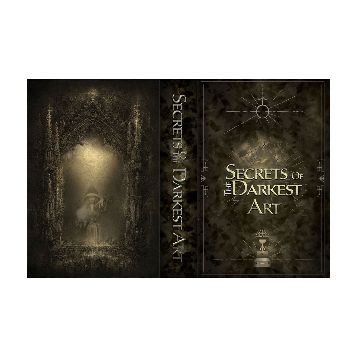 Portable Diversion Book Safe with Secret Compartment (Secrets of the Darkest Art)
