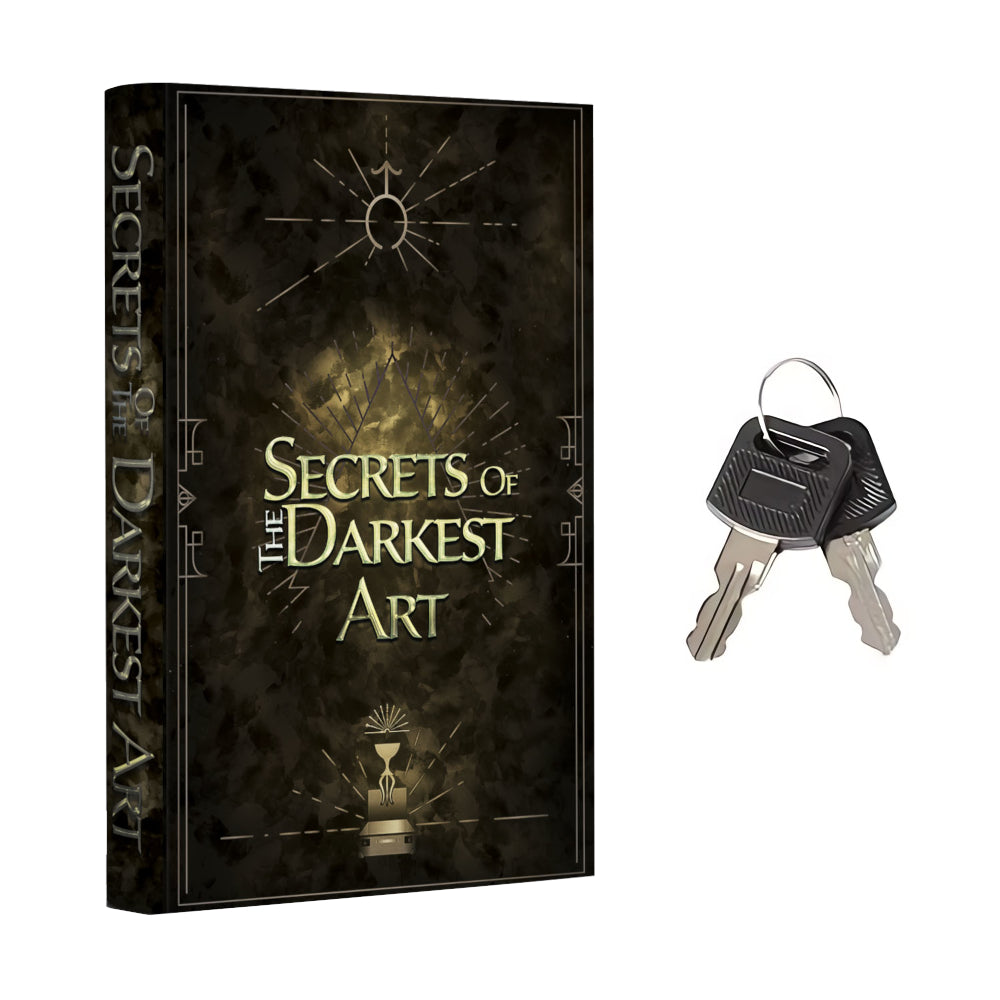 Portable Diversion Book Safe with Secret Compartment (Secrets of the Darkest Art)