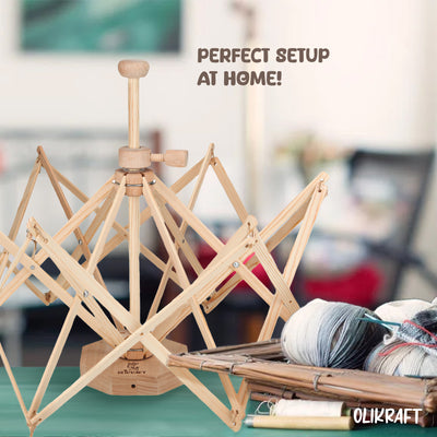 Olikraft Wooden Yarn Swift