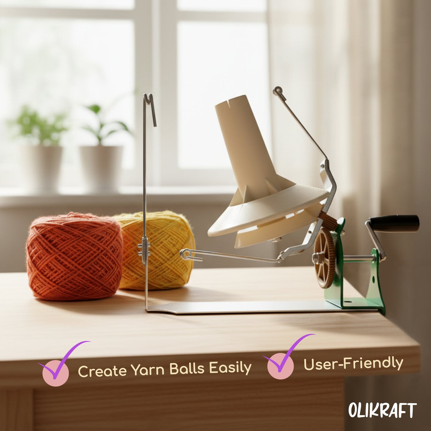 Olikraft Large Capacity Yarn Winder