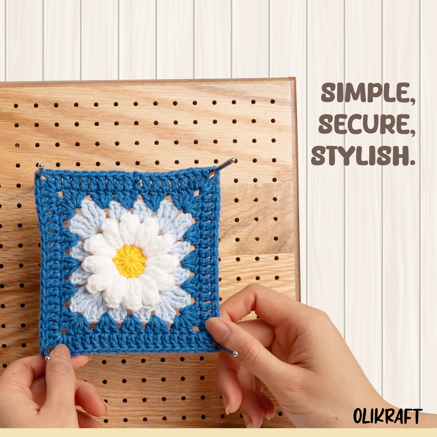 Olikraft Handcraft Wooden Blocking Board