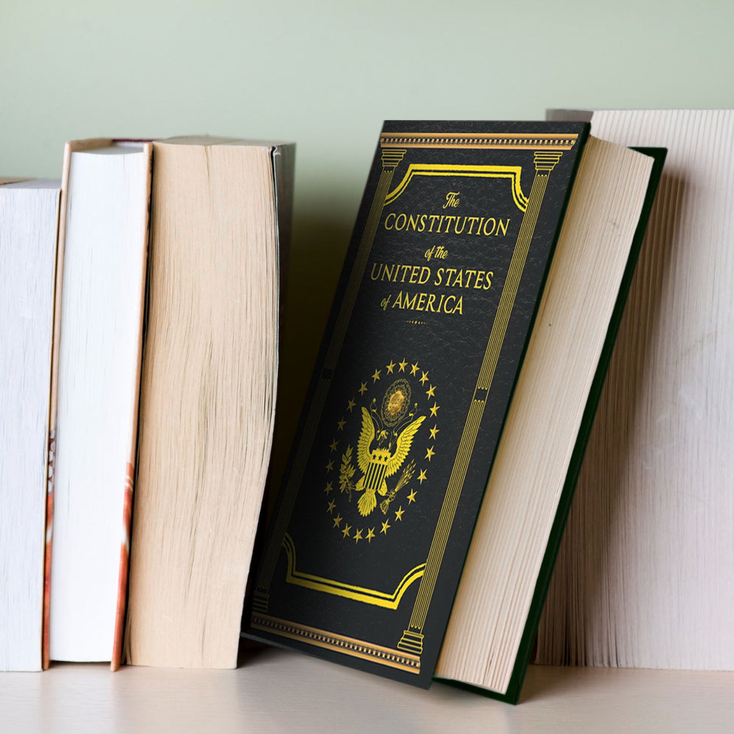 Portable Diversion Book Safe with Secret Compartment (Constitution)