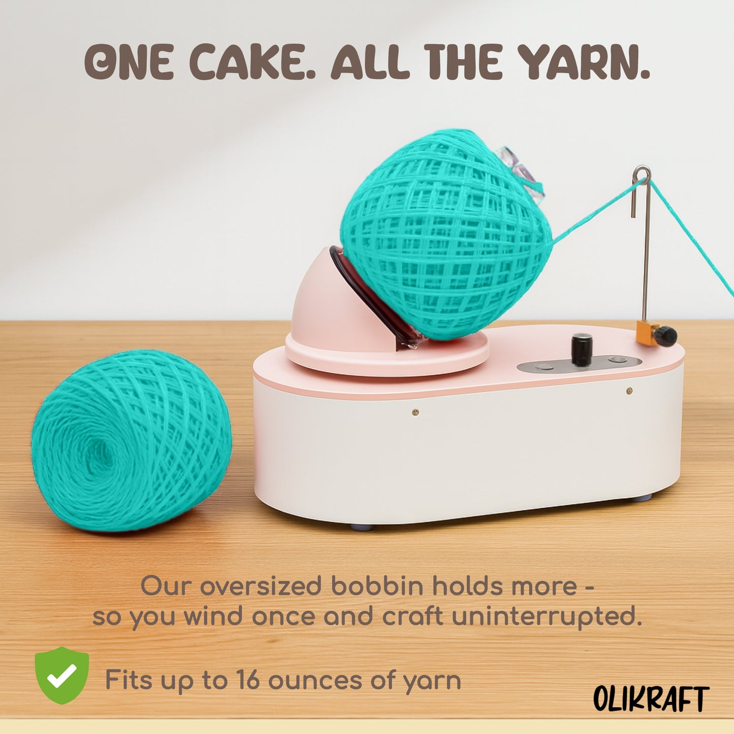 Olikraft Tabletop Electric Yarn Winder