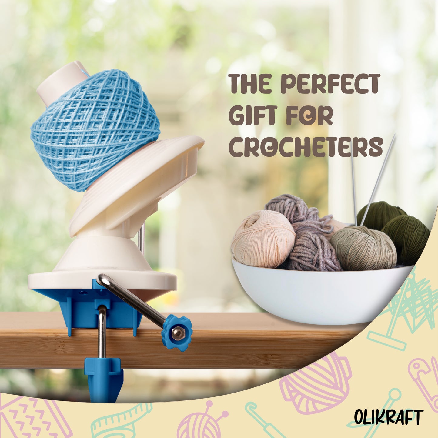 Olikraft Manual Yarn Winder