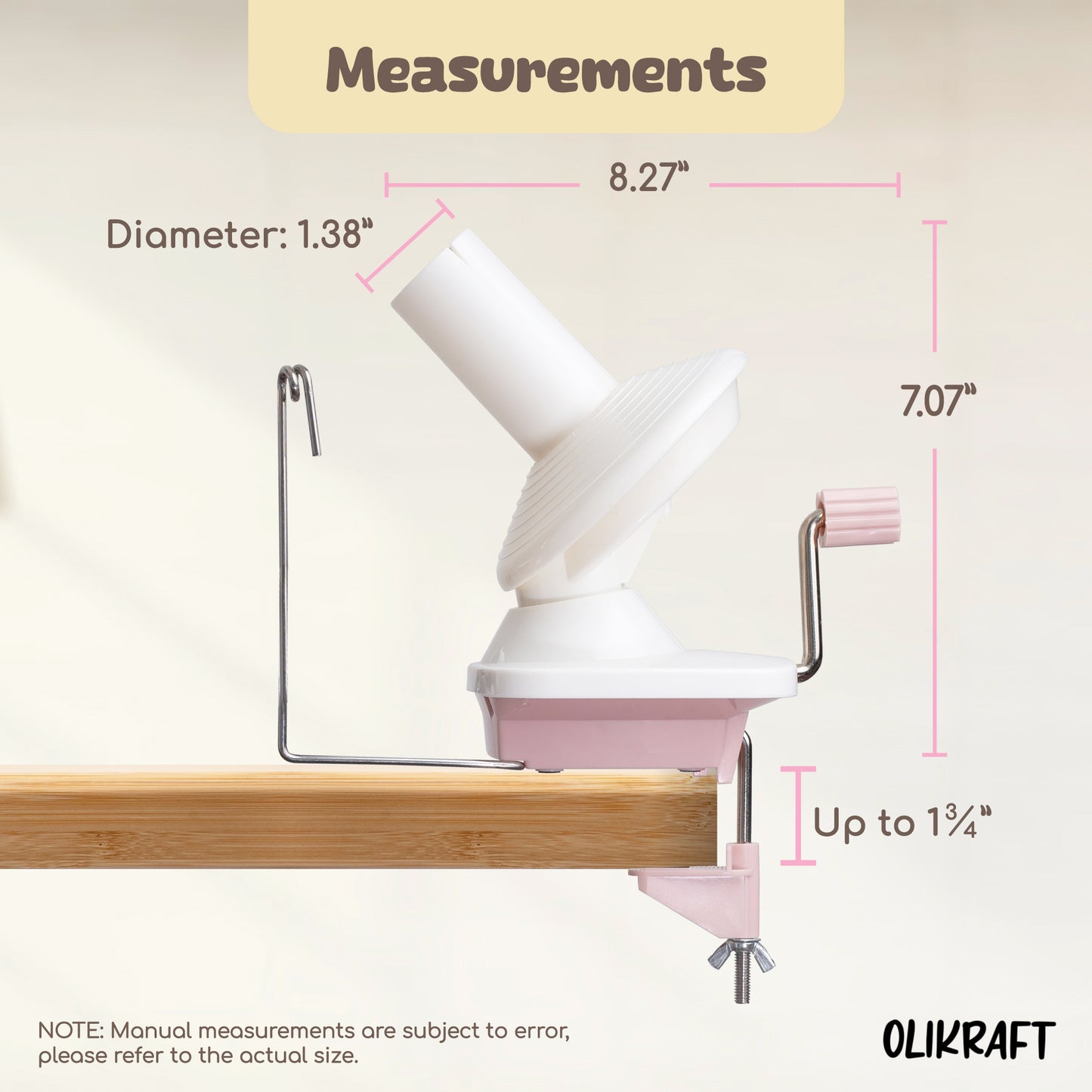 Olikraft Manual Yarn Winder