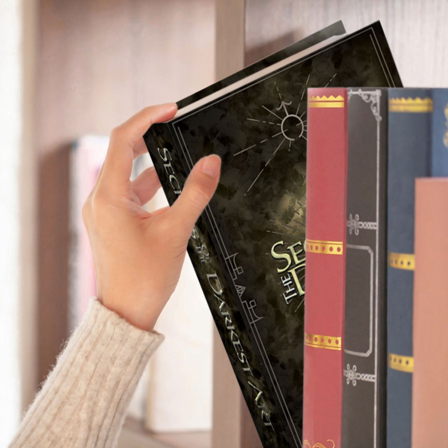 Portable Diversion Book Safe with Secret Compartment (Secrets of the Darkest Art)