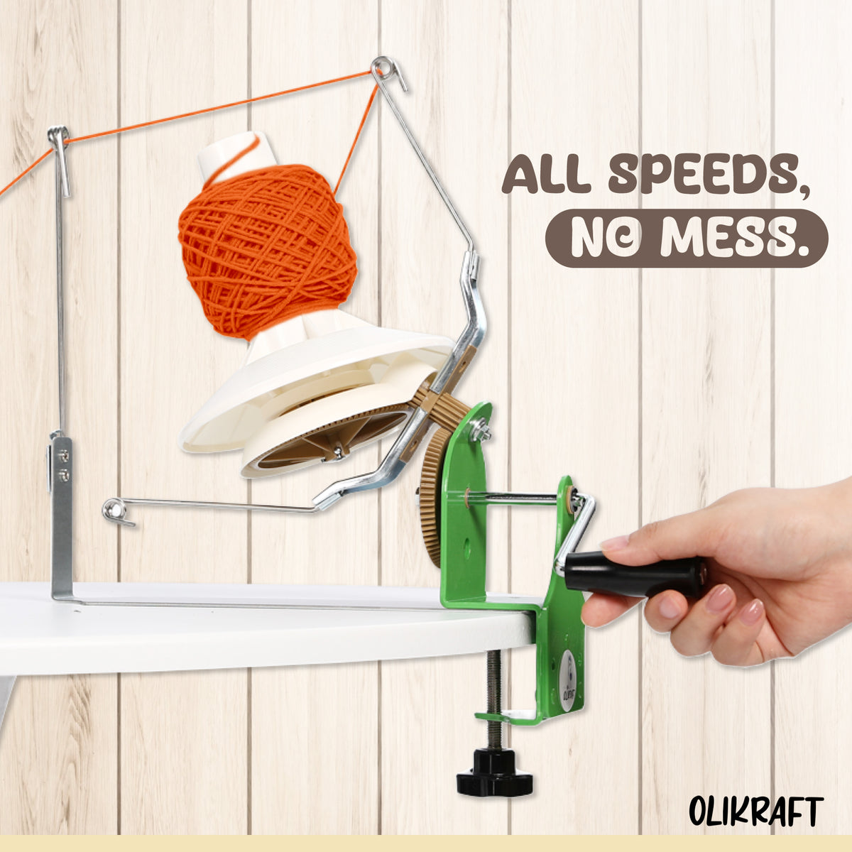Olikraft Large Capacity Yarn Winder