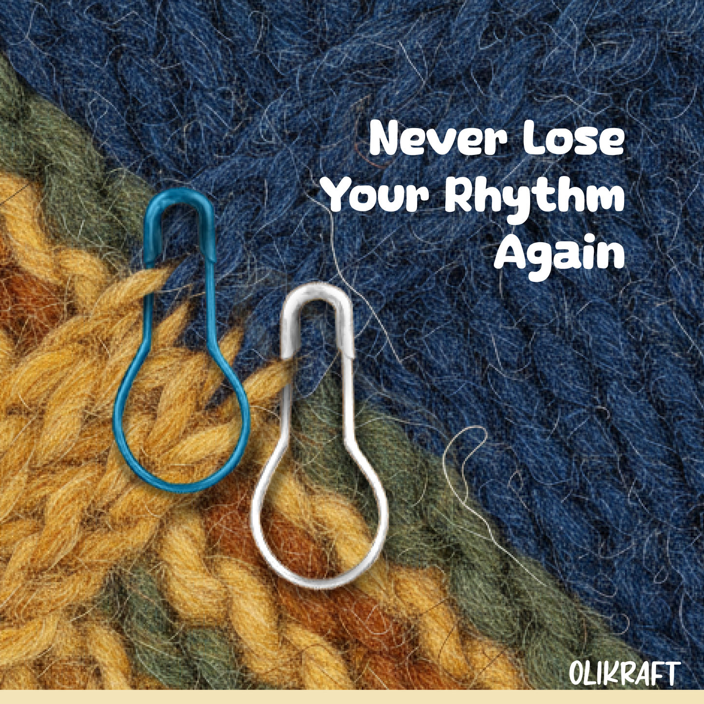 Olikraft Stitch Marker - 1200 pieces