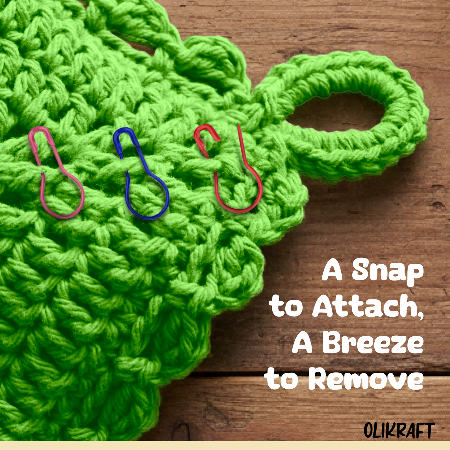 Olikraft Stitch Marker - 1200 pieces