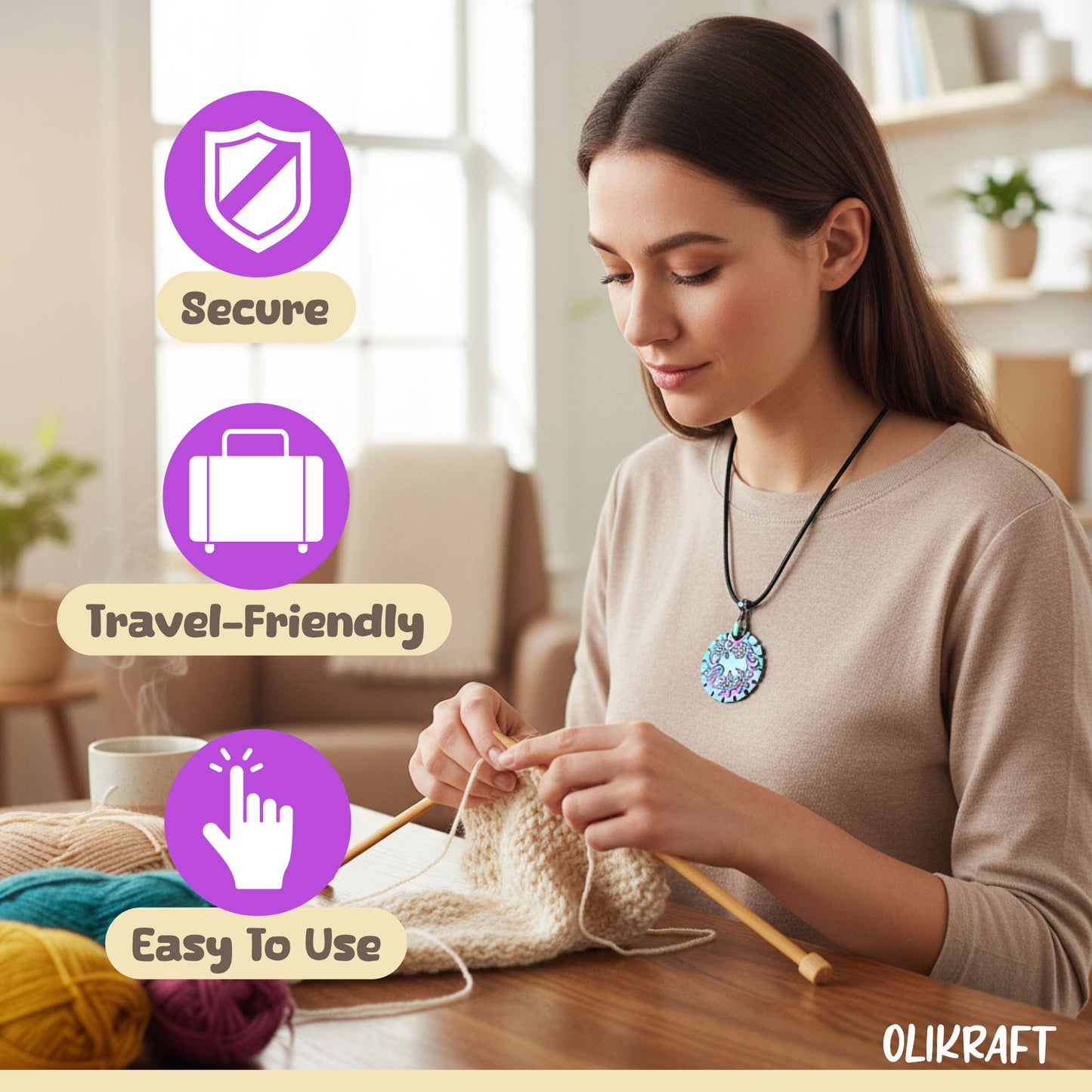 Olikraft Yarn Cutters - 4 per pack