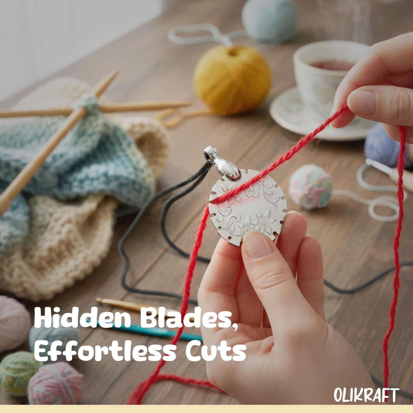 Olikraft Yarn Cutters - 4 per pack