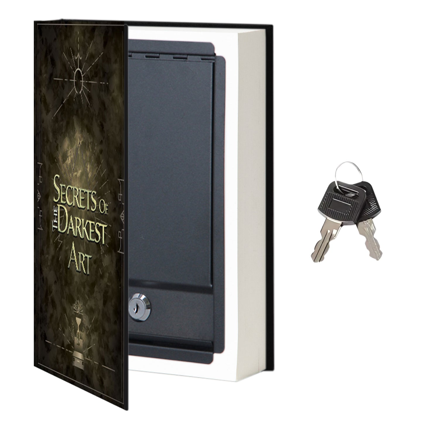 Portable Diversion Book Safe with Secret Compartment (Secrets of the Darkest Art)