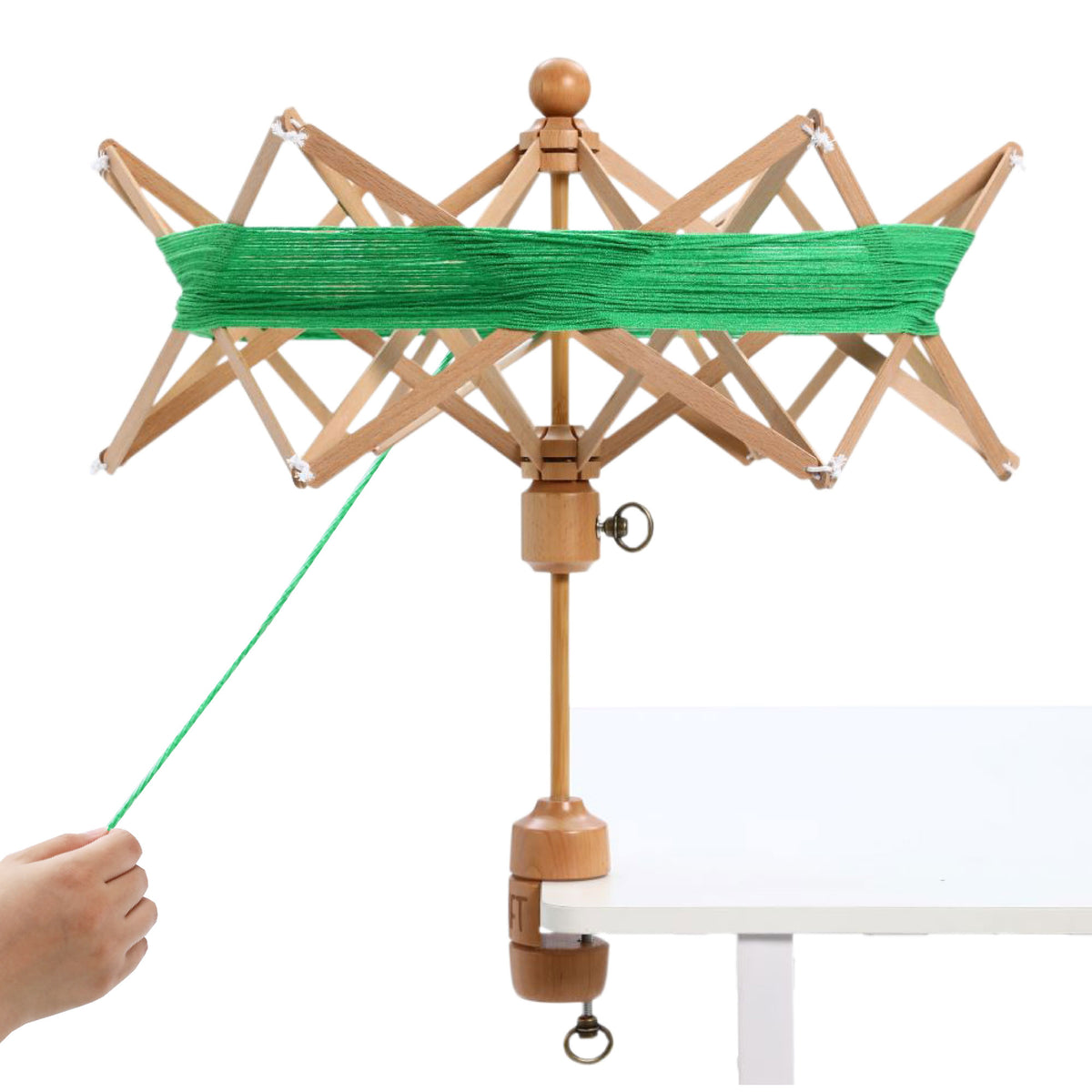 Olikraft Upright Wooden Yarn Swift