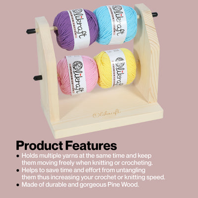 Olikraft Double Revolving Yarn Holder