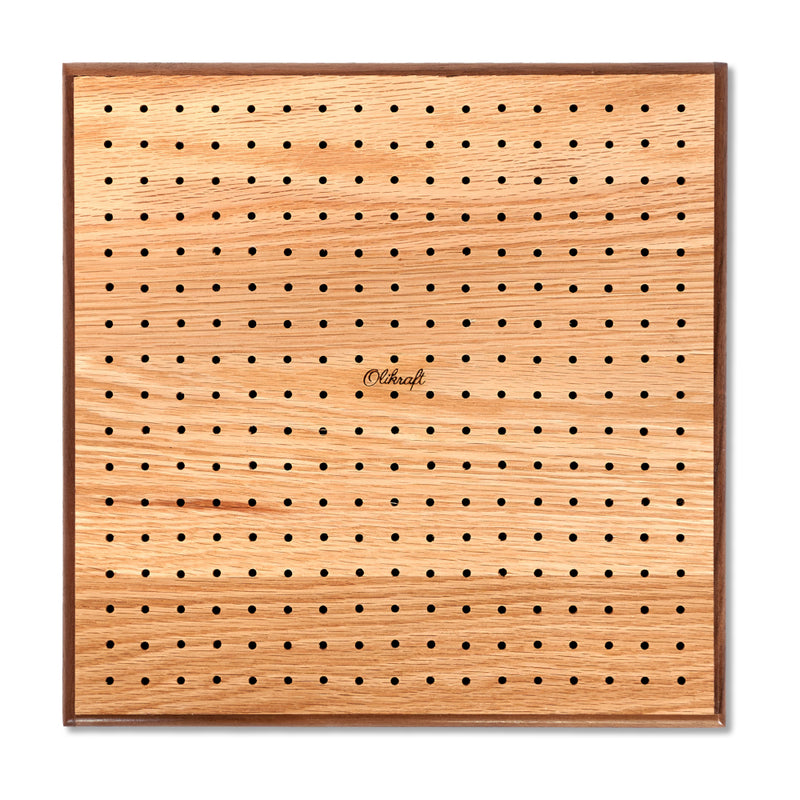 Olikraft Handcrafted Wooden Blocking Board - Excellent Gifts for Knitting  Crochet and Granny Squares Lovers - Full Kit with 50 4-inches Stainless  Steel Rod Pins Stand Included (11 inches)